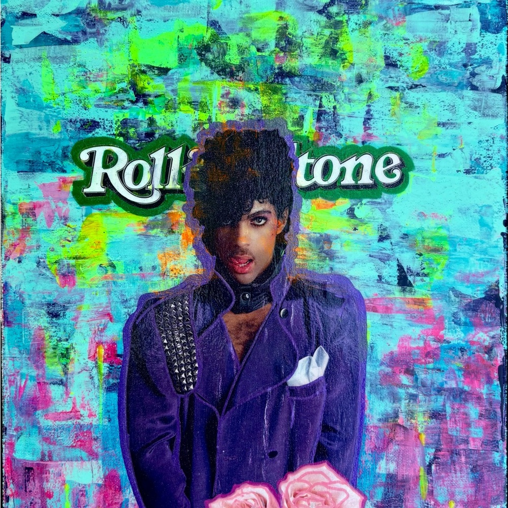 1 of 1 Original Art by Acrylic Melody.
Prince! Pop Art Canvas